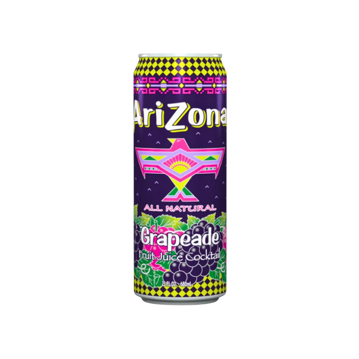 AriZona Grapeade Fruit Juice Cocktail 4 x 650ml