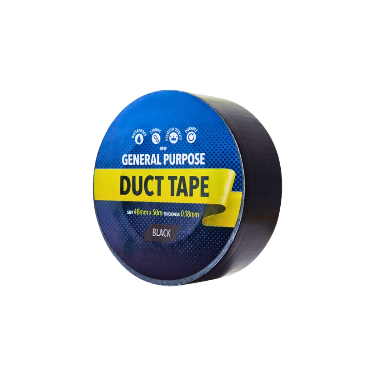 Black Duct Tape 50m x 48mm