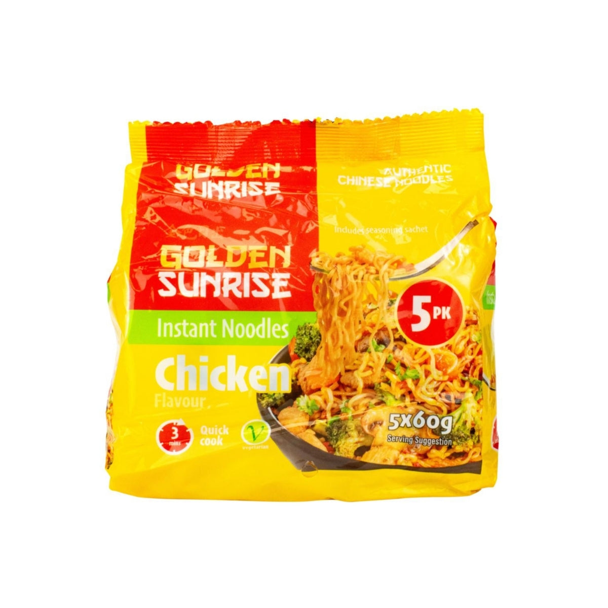 Chicken Flavour Instant Noodles (5pk x 60g)