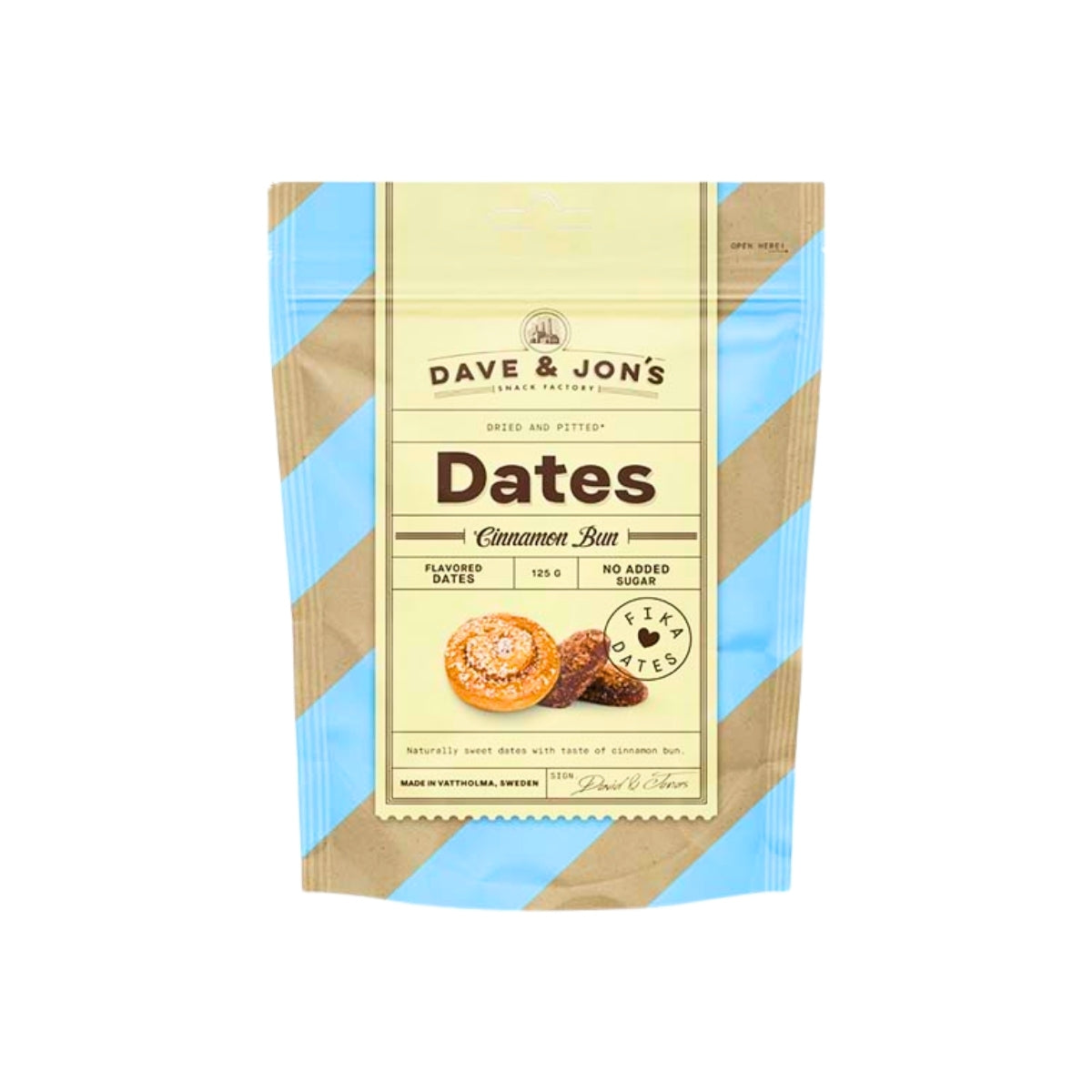 Dave And Jons Dried And Pitted Dates Cinnamon Bun (125g)