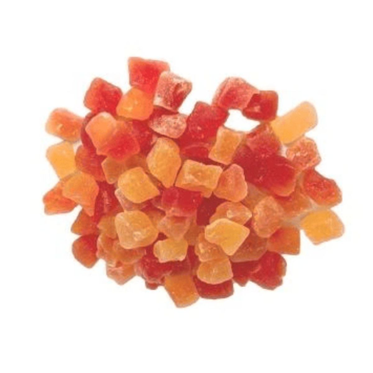 Papaya Dice (1kg) – Dehydrated & Sweetened