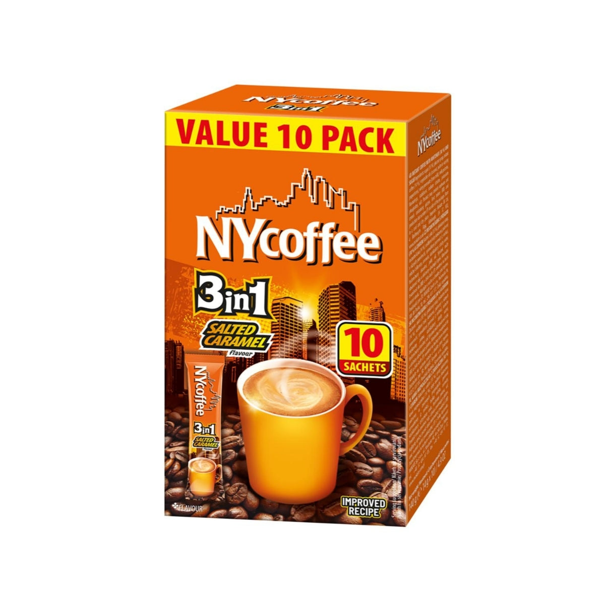 NY Coffee Salted Caramel Latte 10 Sachets