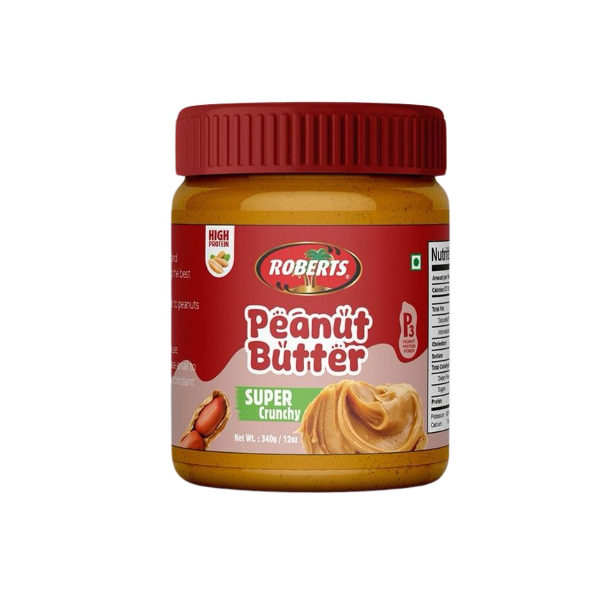 Peanut Butter – Crunchy (340g)