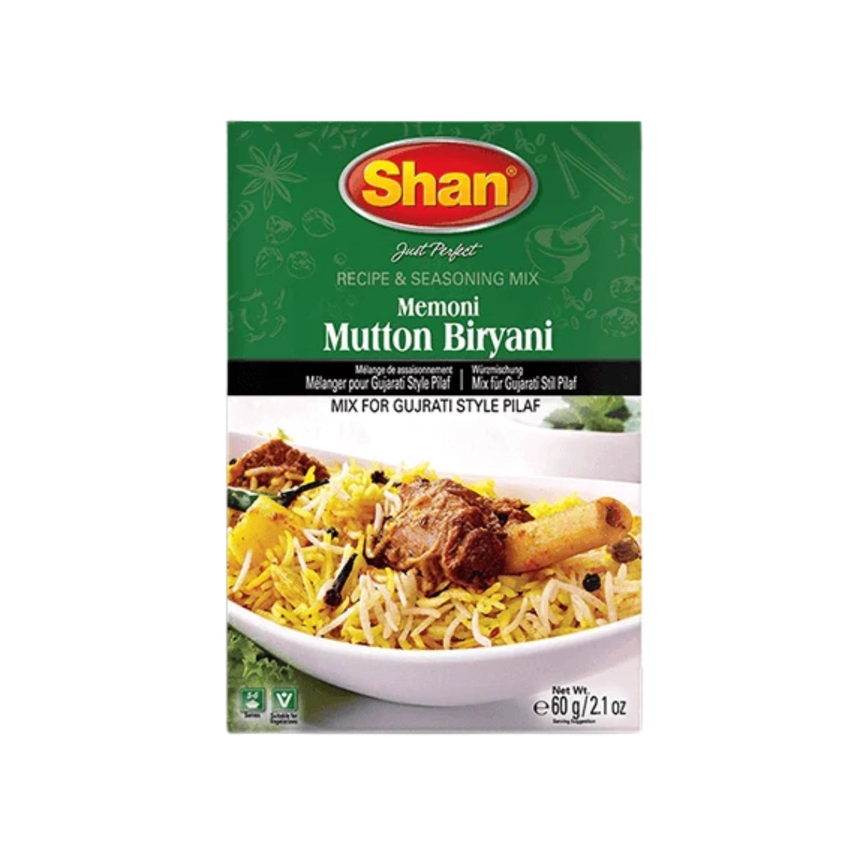 Shan Memoni Mutton Biryani 60g