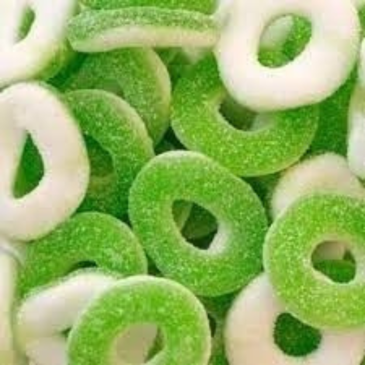 Sour Apple Rings (2kg)