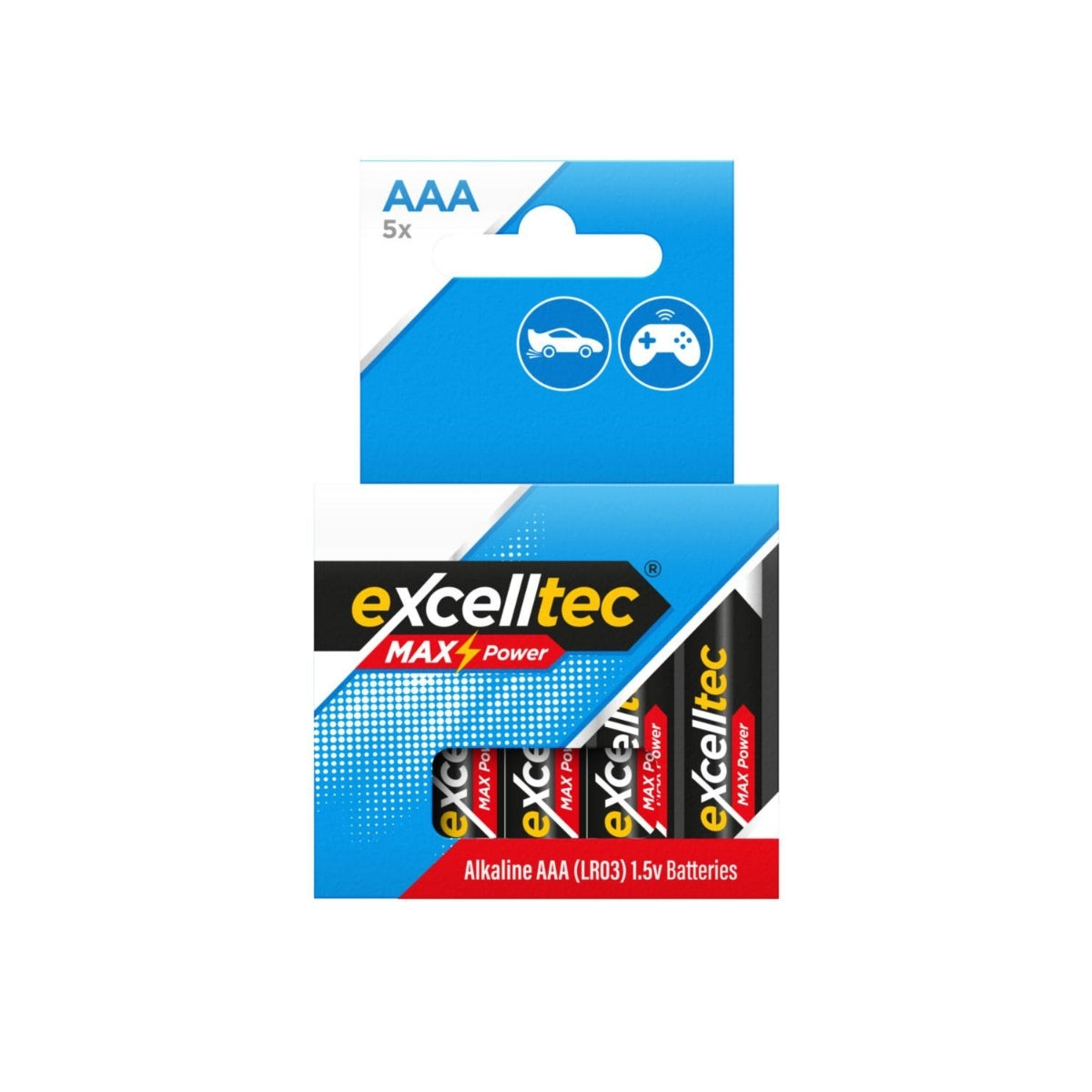 Alkaline AAA Batteries 5pk