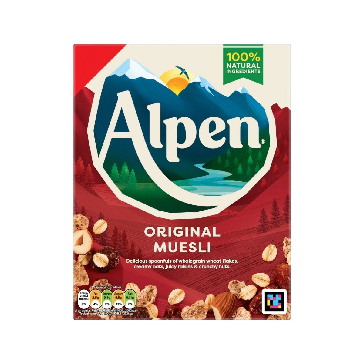 Alpen Original Muesli Breakfast Cereal (550g)