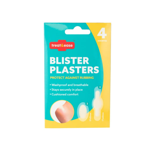 Assorted Blister Plasters 4pk