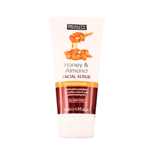 Beauty Formulas Facial Scrub Honey & Almond 150ml