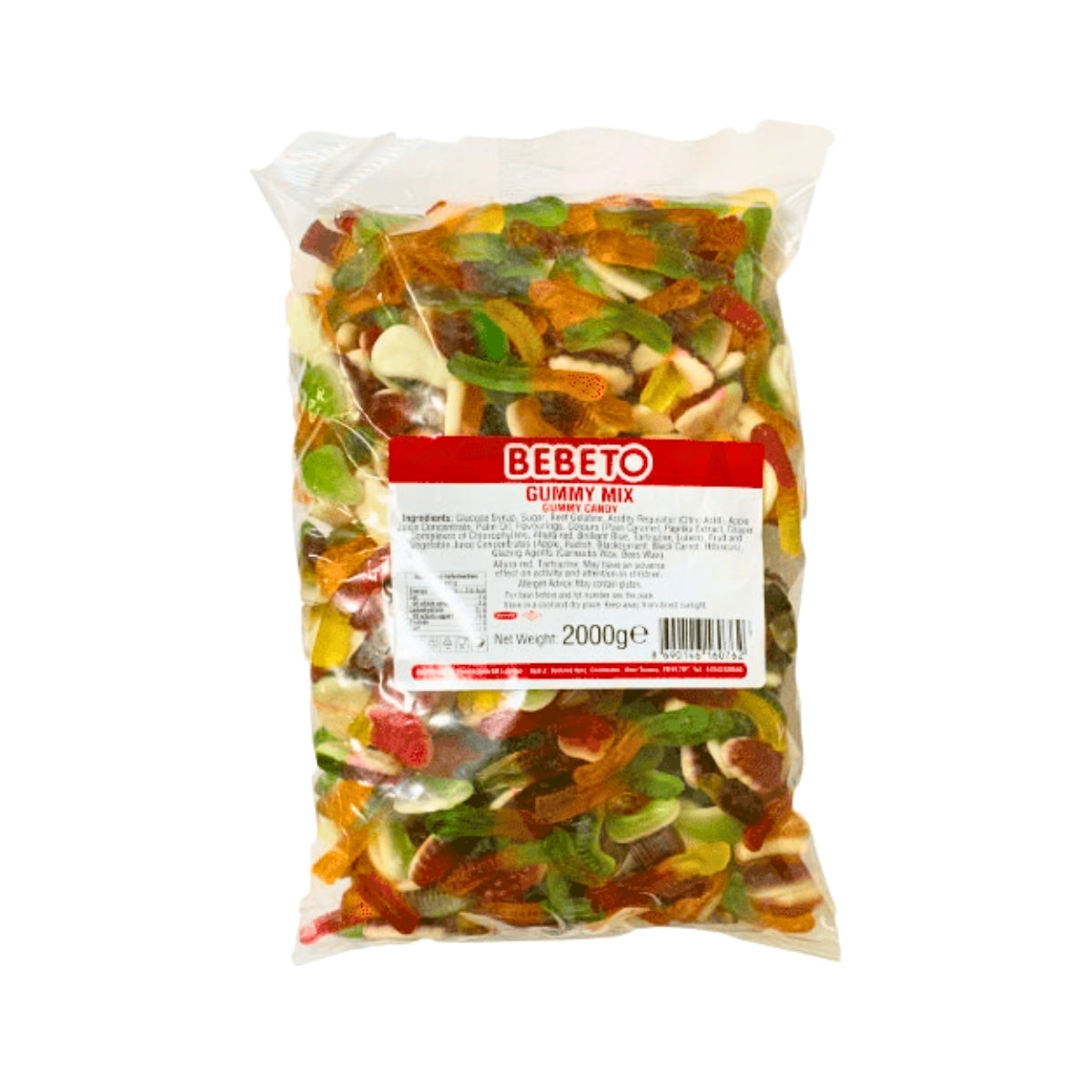 Bebeto Assorted Gummy Mix (2kg)