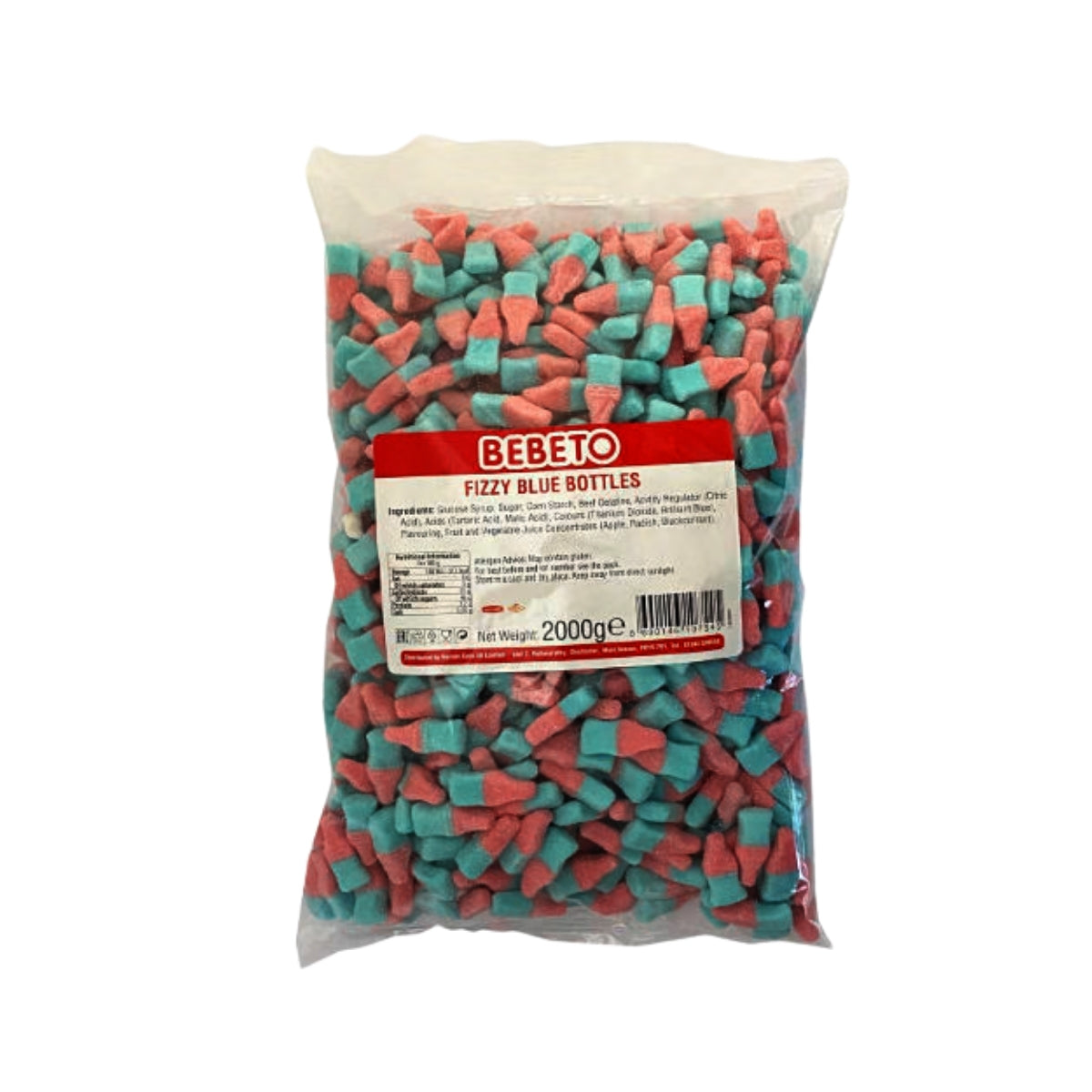 Bebeto Fizzy Blue Bottle 2kg