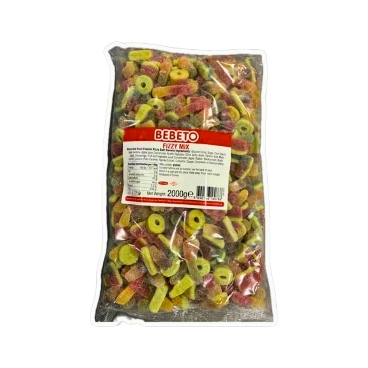 Bebeto Fizzy Mix 2kg