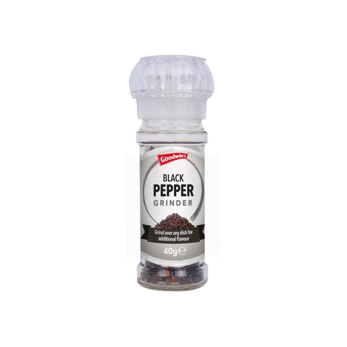 Black Pepper Grinder (40g)