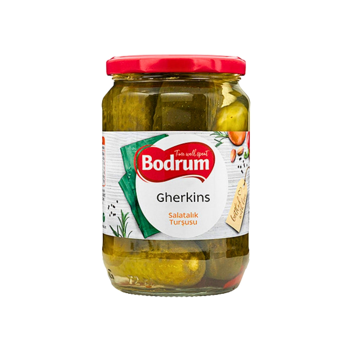 Bodrum Gherkin Pickles (720g)