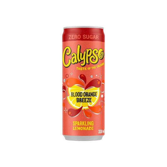 Calypso Blood Orange Breeze Sparkling Lemonade Zero Sugar (4x330ml)