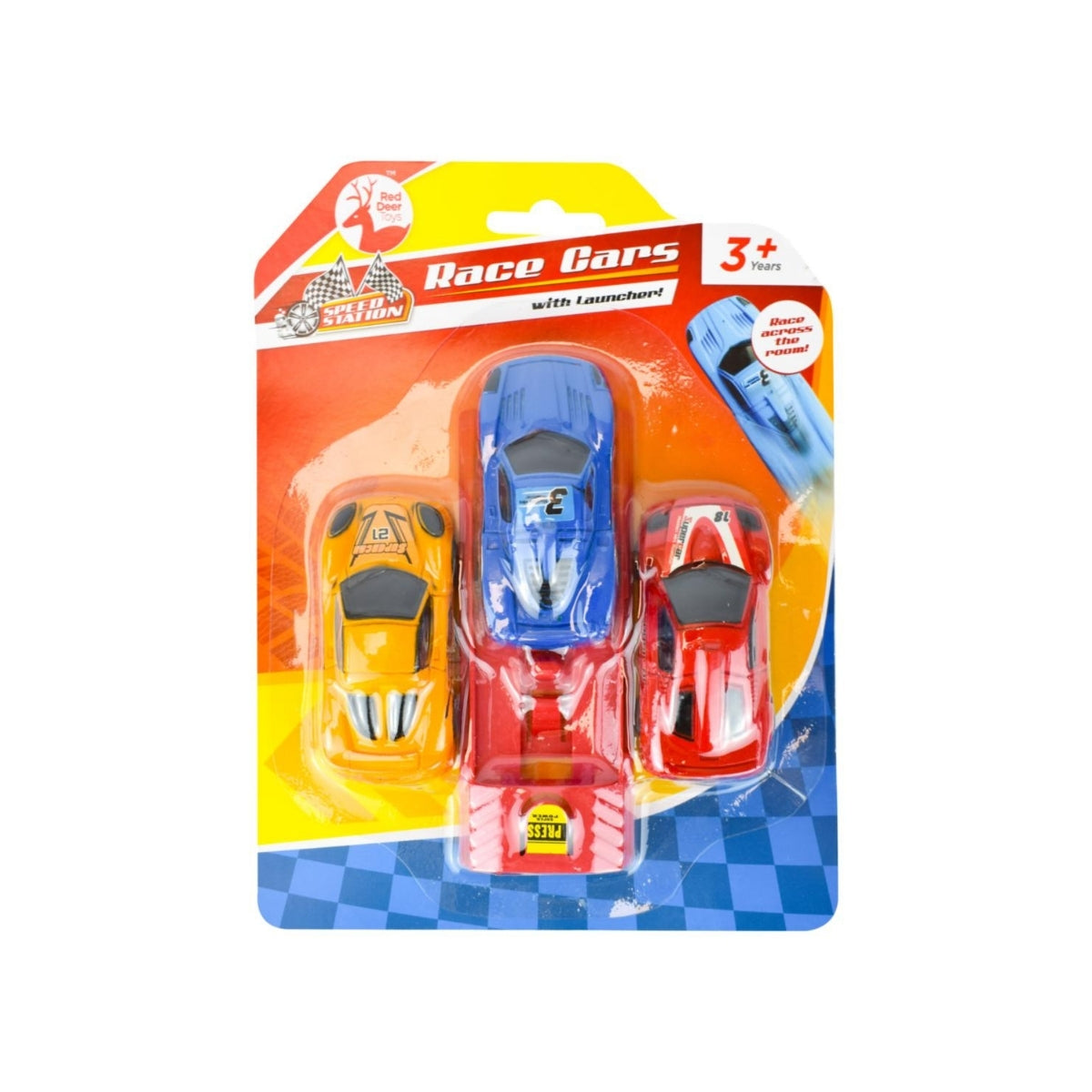 Cars 3pk with Launcher