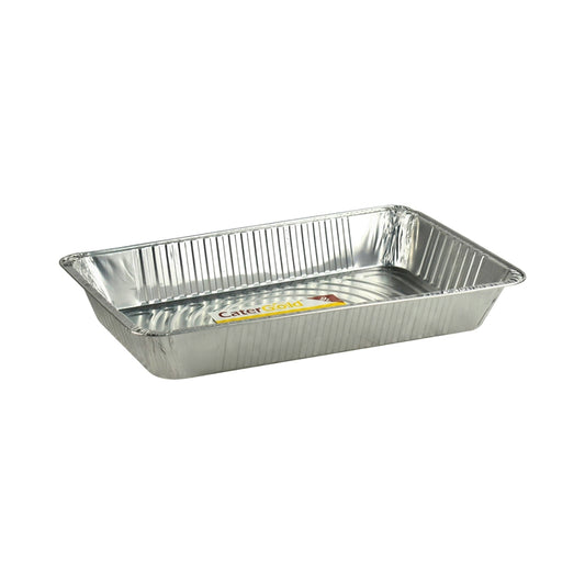 Catergold Large Rectangle Disposable Aluminium Foil Trays 52 x 33 x 8cm Approx (Single Tray)