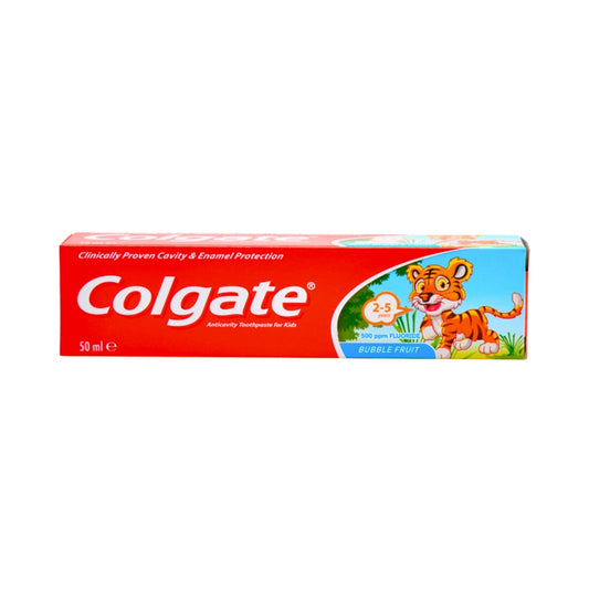Colgate T/P Kids Bubble Fruit 2-5Yrs (50ml)