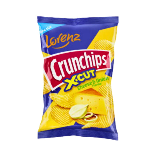 Crunchips X-Cut Cheese & Onion (130g)