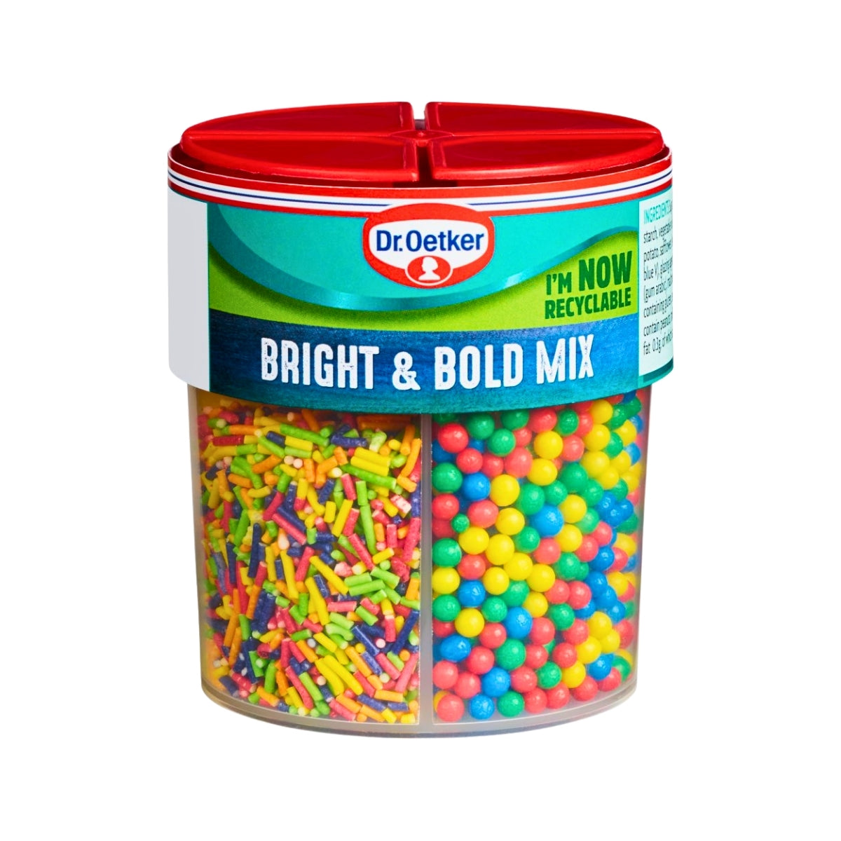 Dr. Oetker Bright & Bold Sprinkles Mix 109g