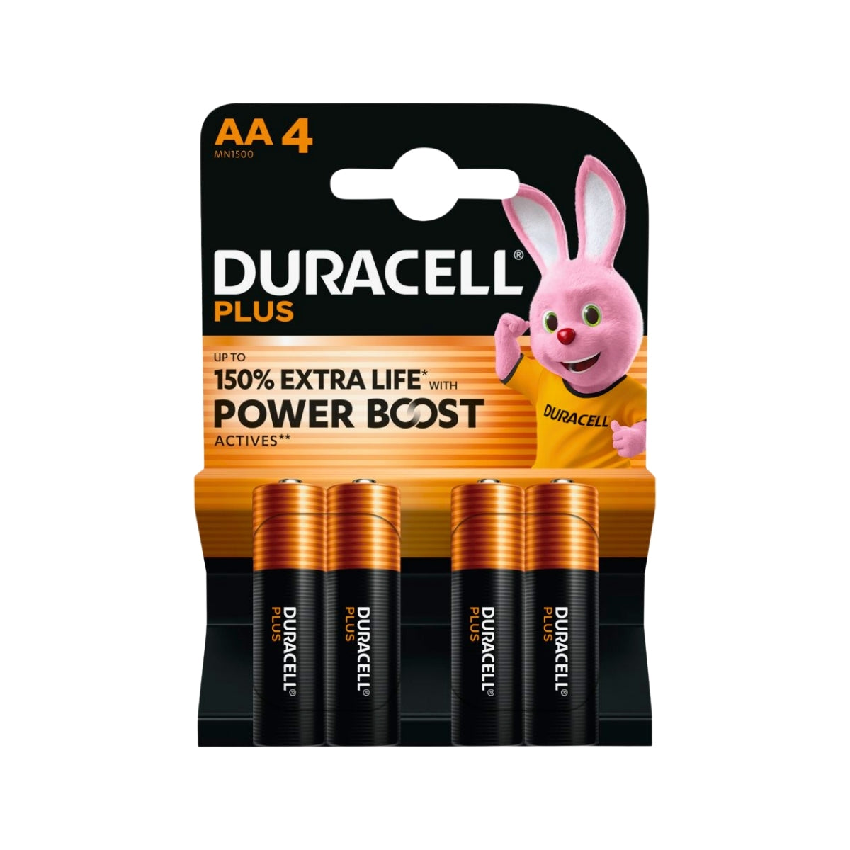 Duracell Power Boost AA Batteries 1.5V 4pk