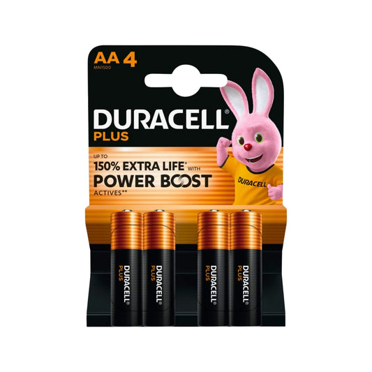 Duracell Power Boost AA Batteries 1.5V 4pk
