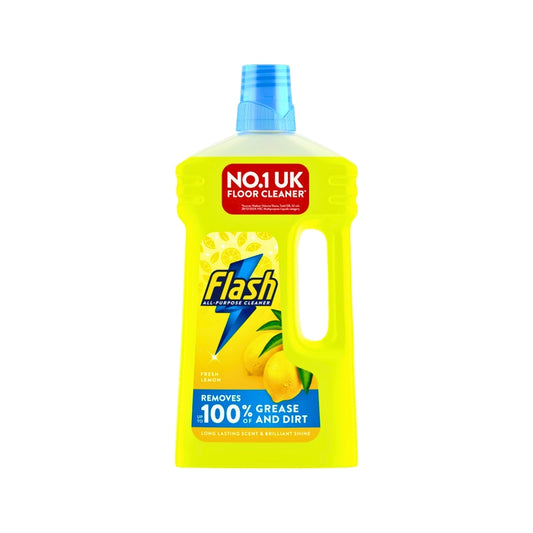 Flash Multipurpose Floor Liquid Cleaner Crisp Lemon 1L