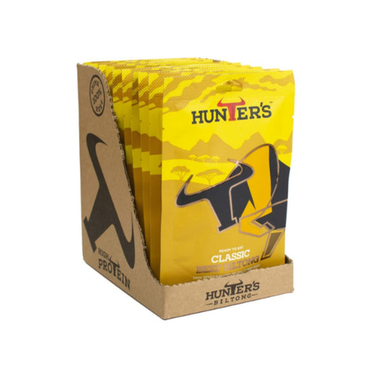 Hunter's Classic Beef Biltong (28g X Pack of 10)