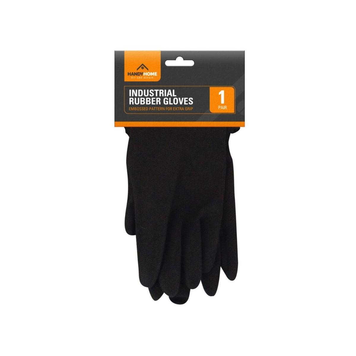 Large Industrial Rubber Gloves 1 Pair