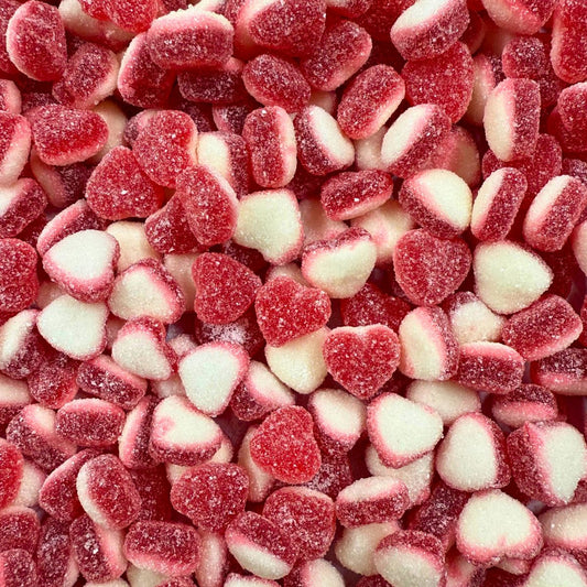 Mini Sugared Strawberry Cream Heart (2kg)