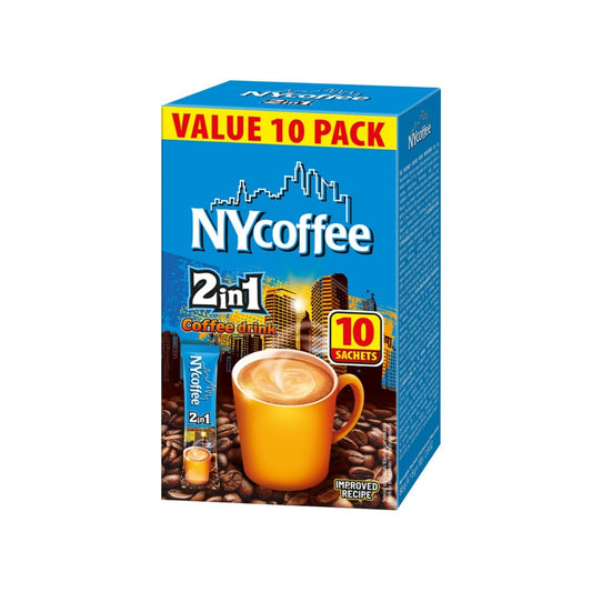 NY Coffee 2 in 1 10pk 100g
