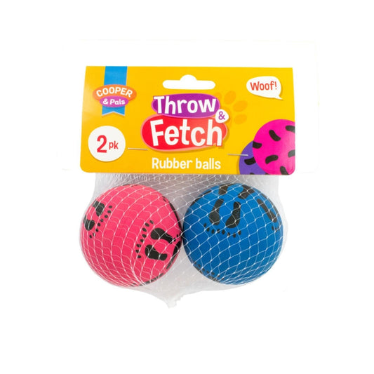 Rubber Balls 2pk