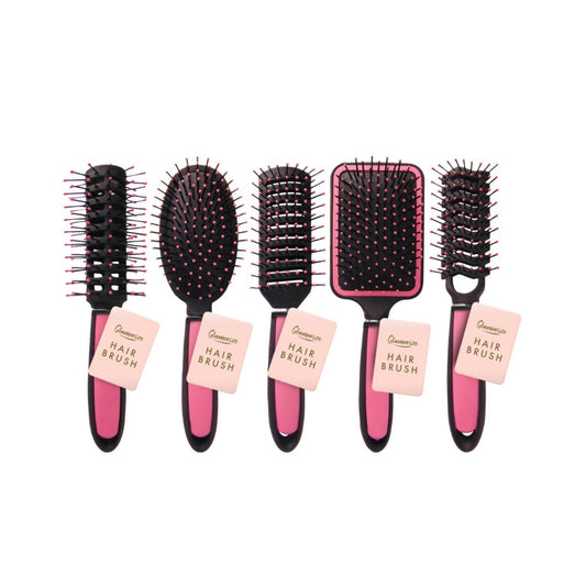 Silky Smooth Hair Brush Pink Assorted Styles