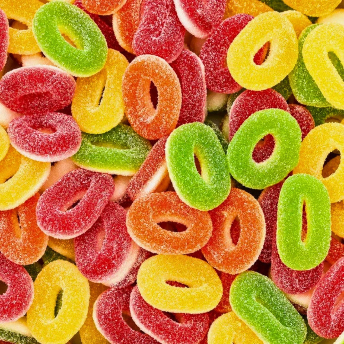 Sour Assorted Rings (2kg)
