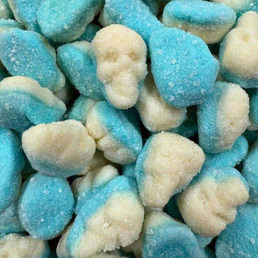 Sour Coated Blue Foam Skull (2kg)