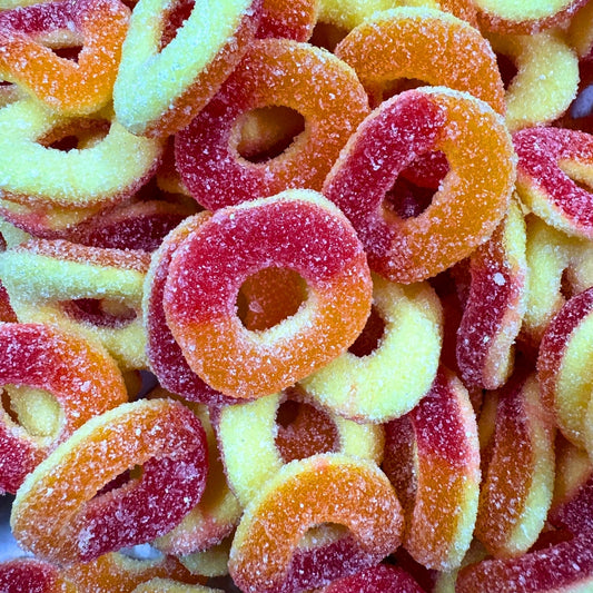 Sour Peach Rings (2kg)