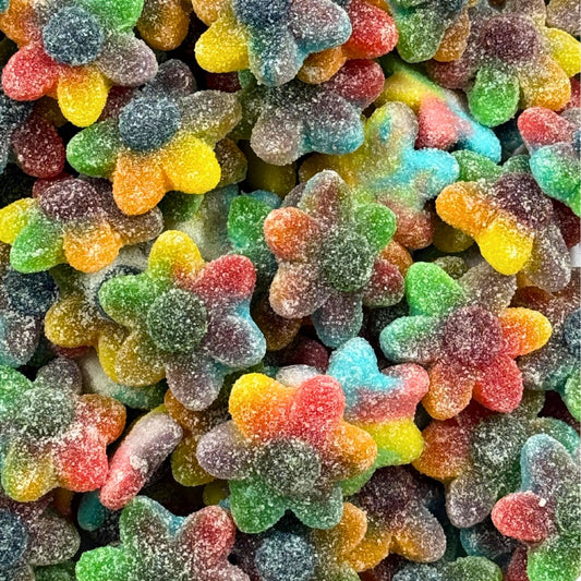 Sour Rainbow Flowers (2kg)