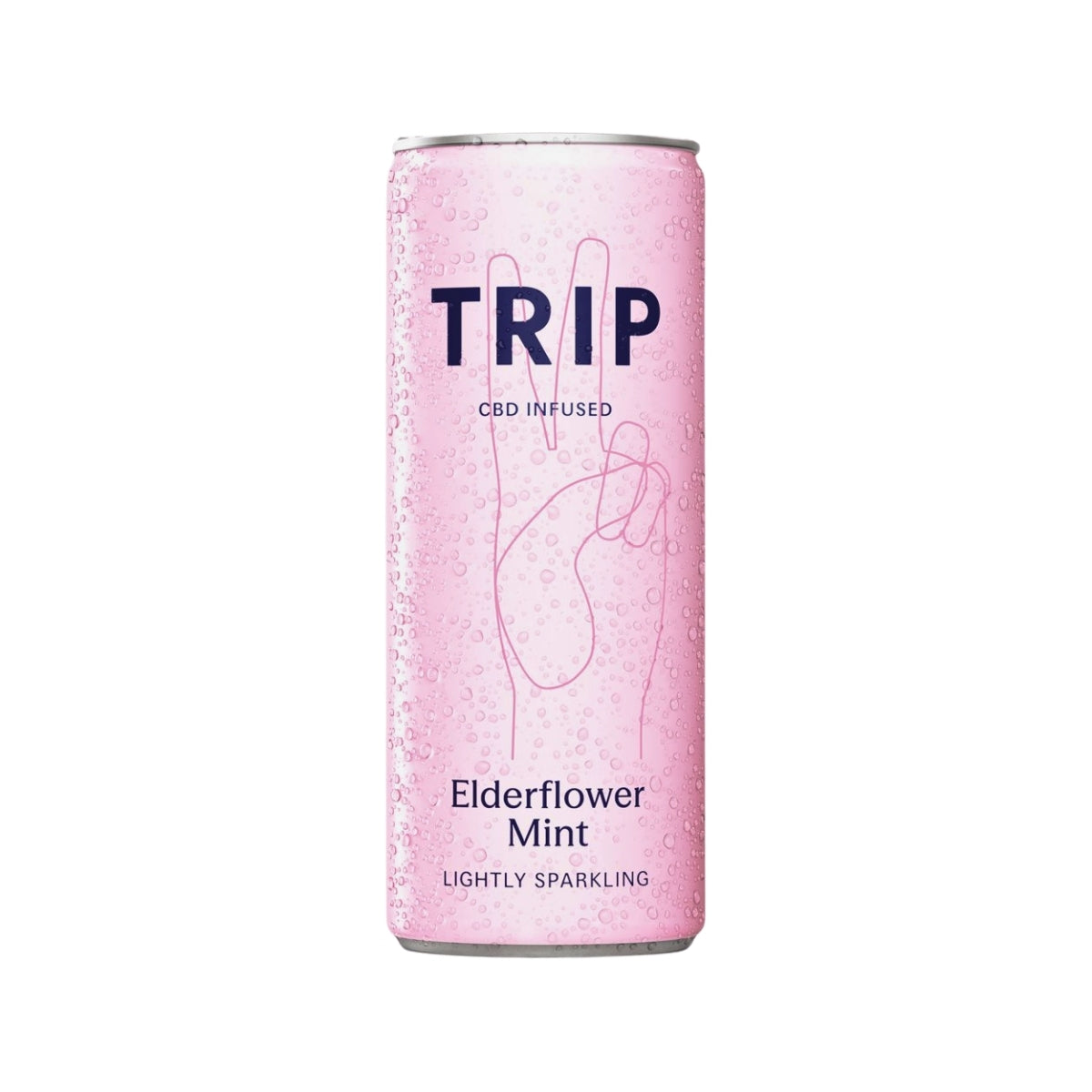 Trip Elderflower & Mint CBD Infused Sparkling Water (3x250ml)
