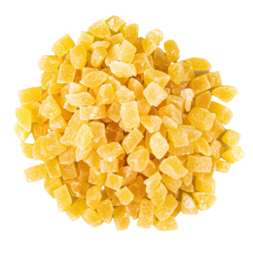 Dried Pineapple Dice (20kg)